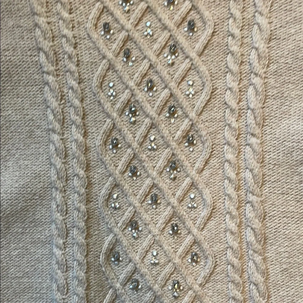 Talbots Women's Beige Sweater - Picture 3 of 3